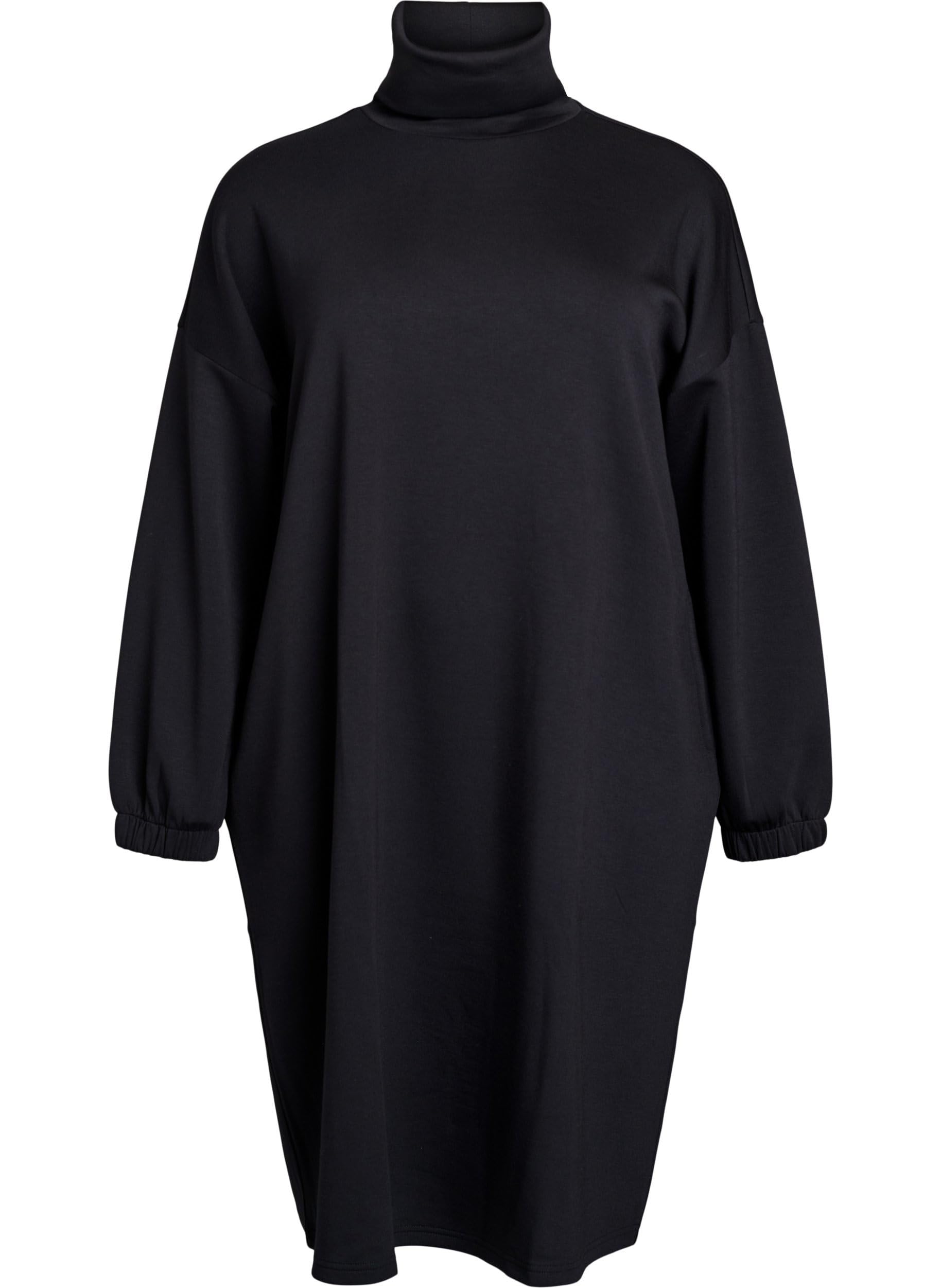 Zizzi Dresses Midikleid Große Größen Evening Blue Modal
