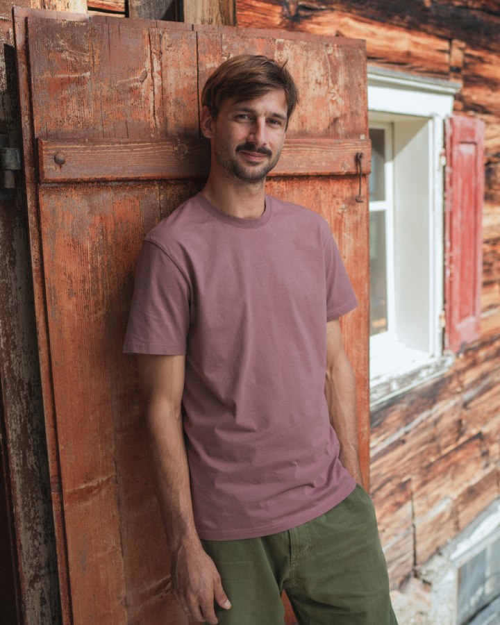 NIKIN TreeShirt Mushroom Patch T-Shirt Astrodust Bio