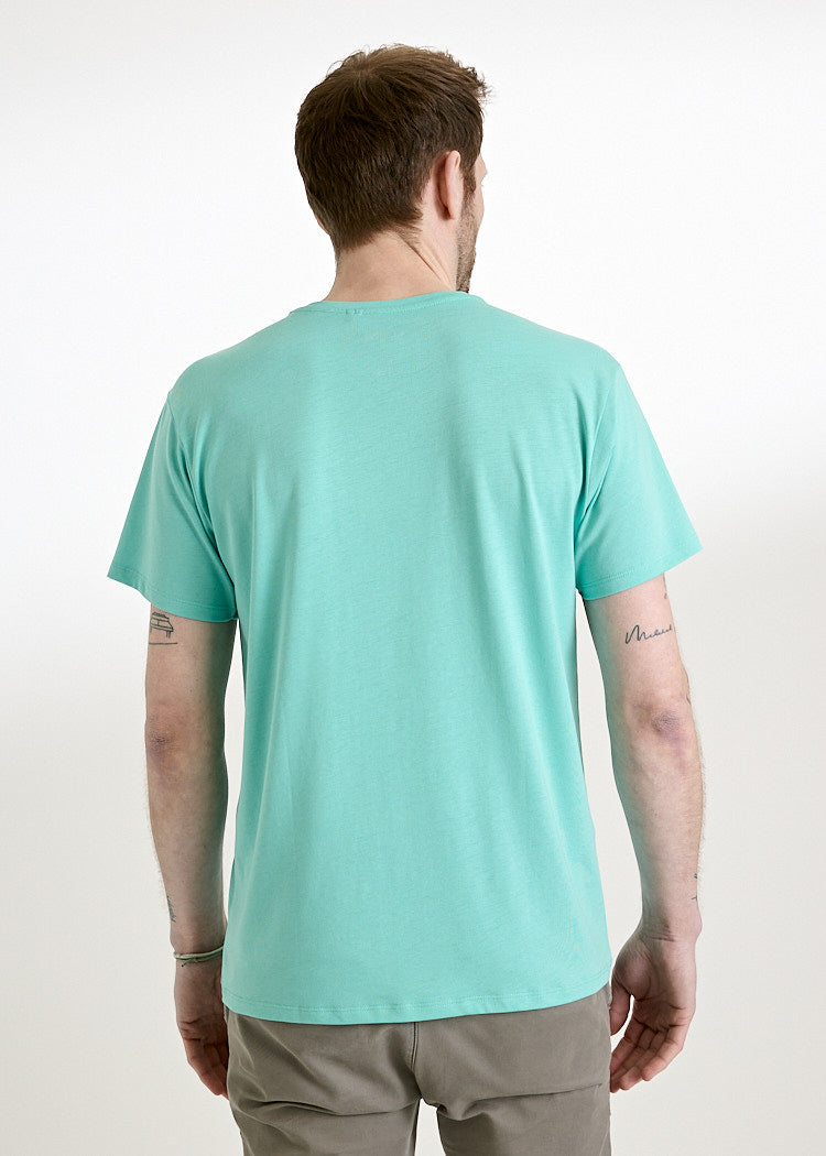 Wijld WoodShirt Alex Pool Blue Herren T-Shirt basic