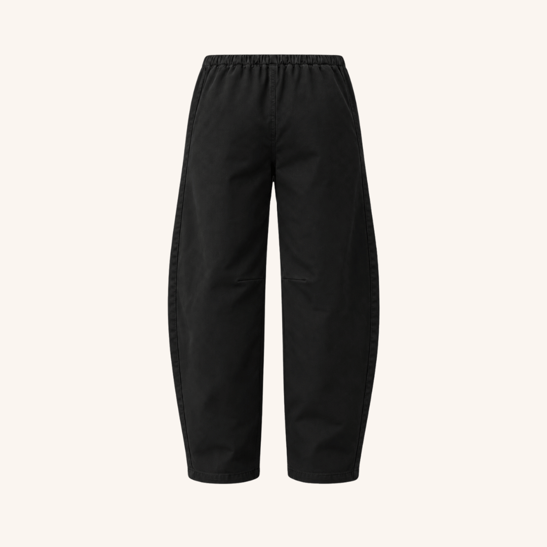 Nordlicht Livy Barrel Hose Damen Schwarz