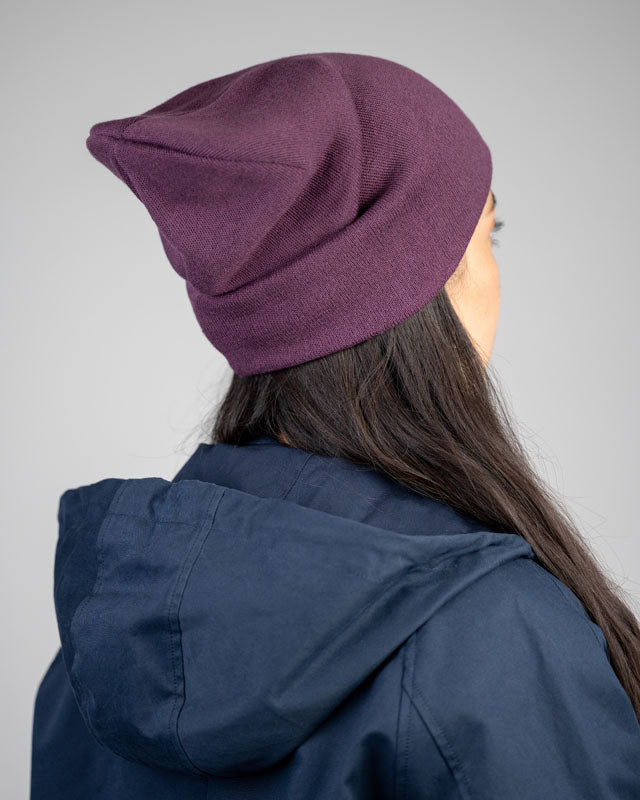NIKIN Treeanie Dusted Grape Mütze One Size gefaltet warm