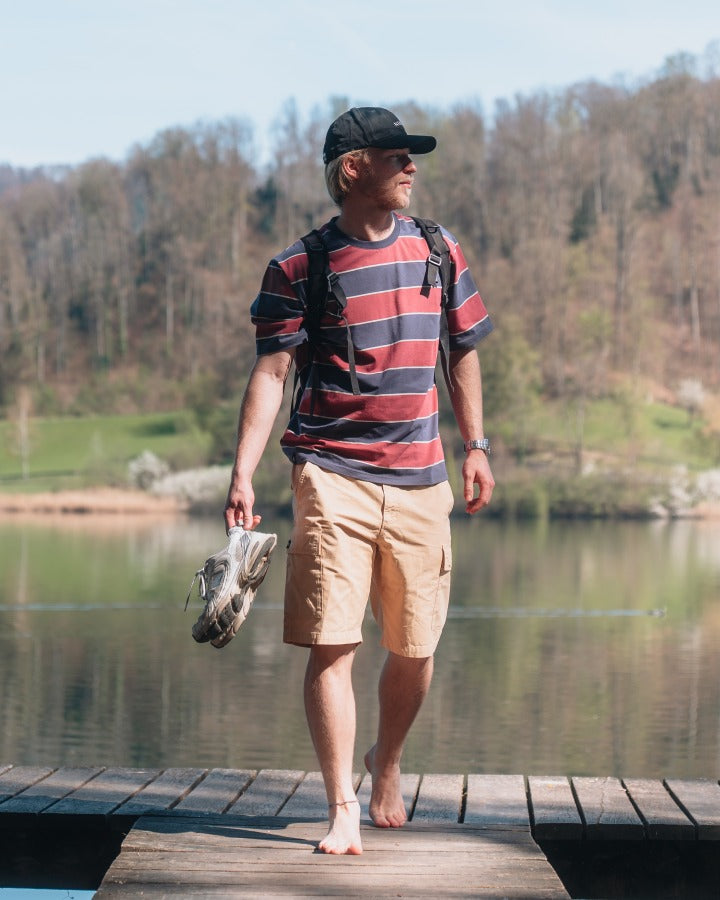 NIKIN TreeShorts Cargo Shorts Caramel Recycling-Baumwolle