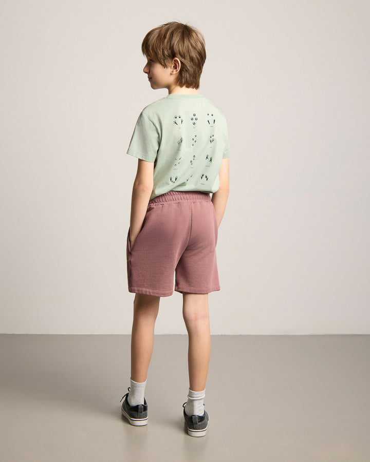 NIKIN TreeShorts Kids Sweatshorts Astrodust Bio-Baumwolle