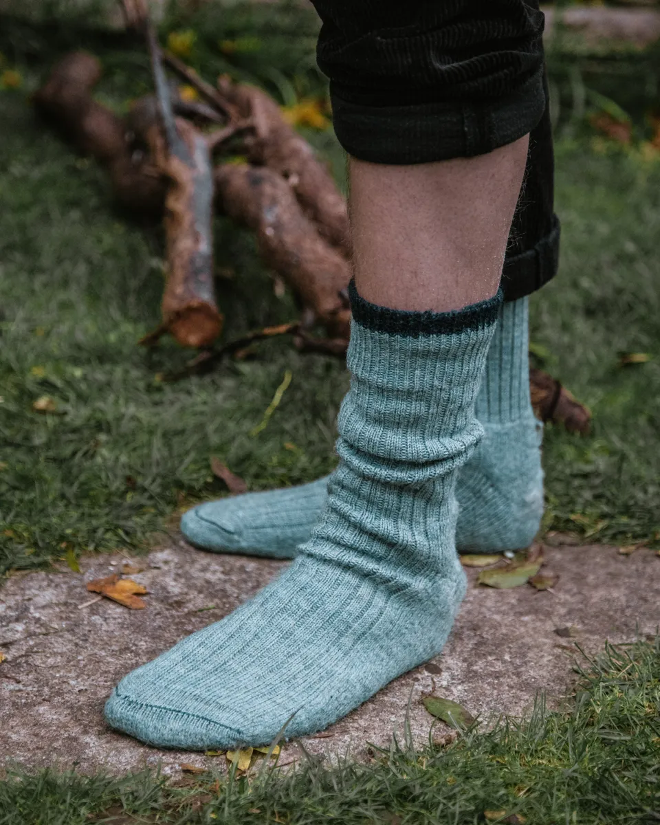 Peregrine Boot Socken British Wool Olive S