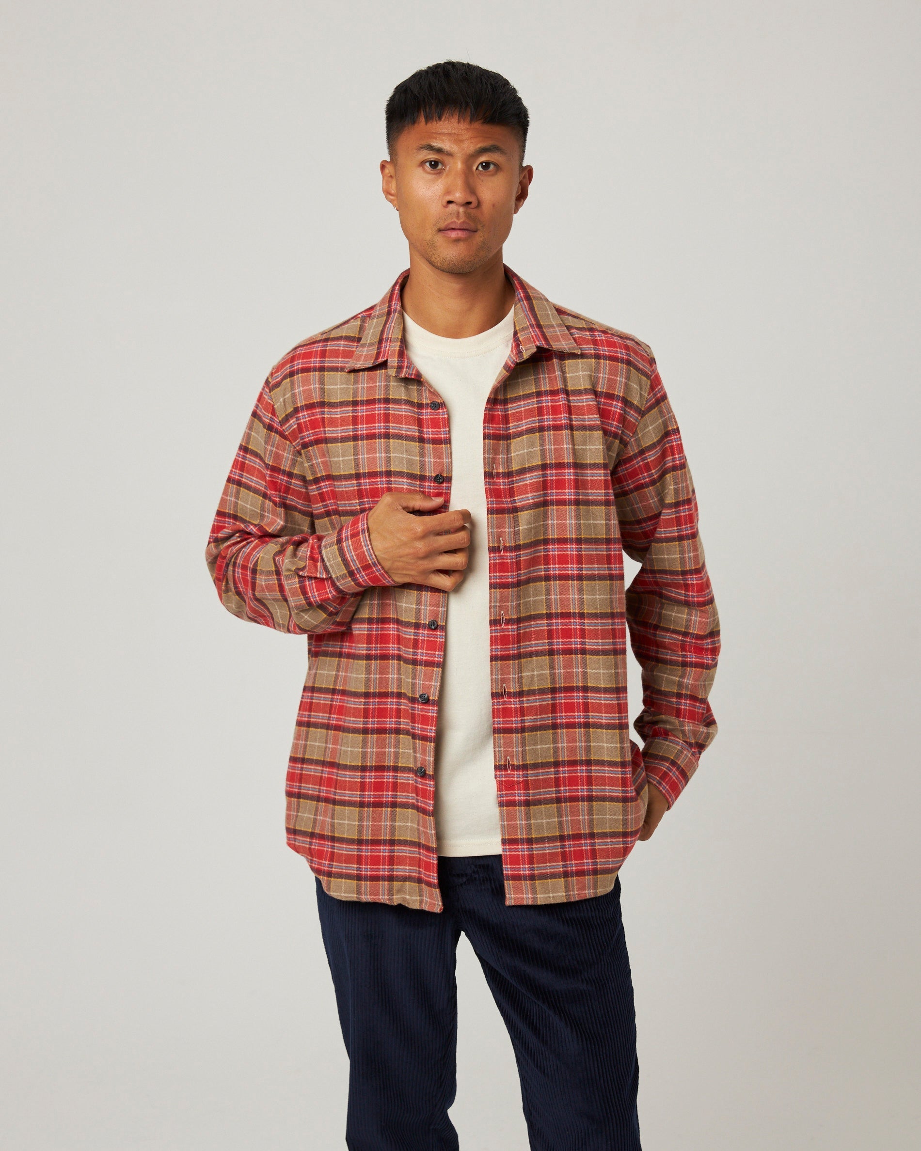 Peregrine Farley Shirt Herrenhemd Worksop Baumwolle
