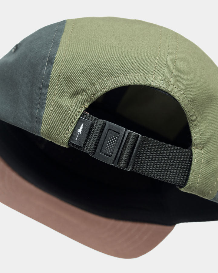 NIKIN TreeCap 5 Panel Colorblock Cap Multicolor Bio-Baumwolle