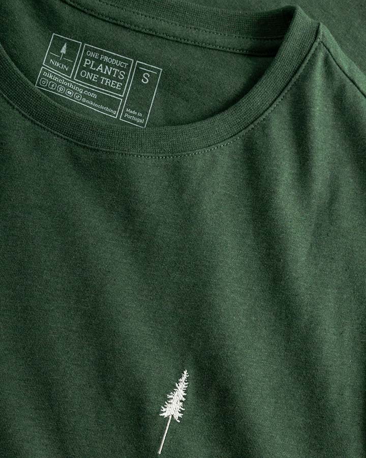 NIKIN TreeShirt Women T-Shirt Olive Mel Bio-Baumwolle
