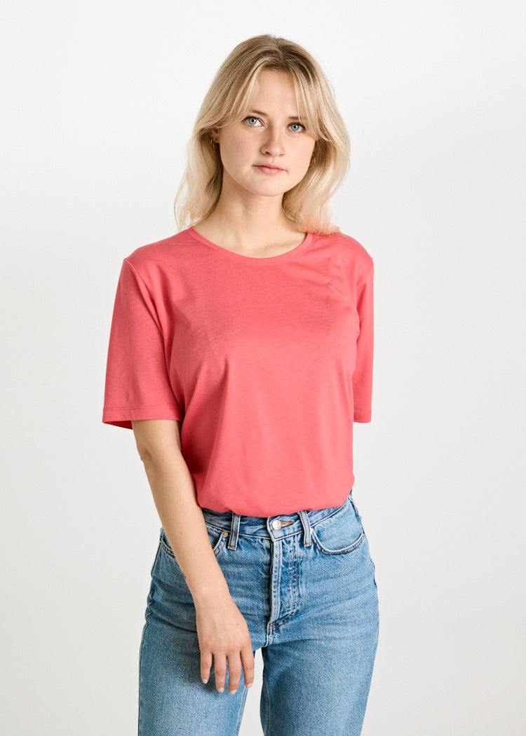 Wijld Tilda Woodshirt Cayenne Damen Motiv T-Shirt Holz