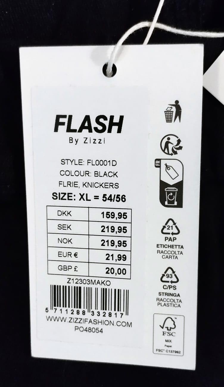 Zizzi Flash Jeans Capri 3/4 Damen Denim Stretch
