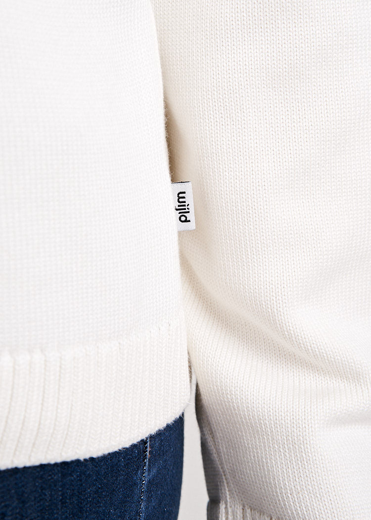 Wijld Strickpullover Ivory Damen Pullover Lyocell