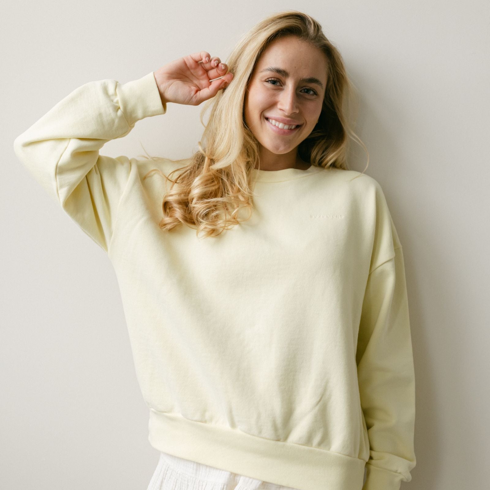 Nordlicht Jonna Sweater Gelb Bio-Baumwolle