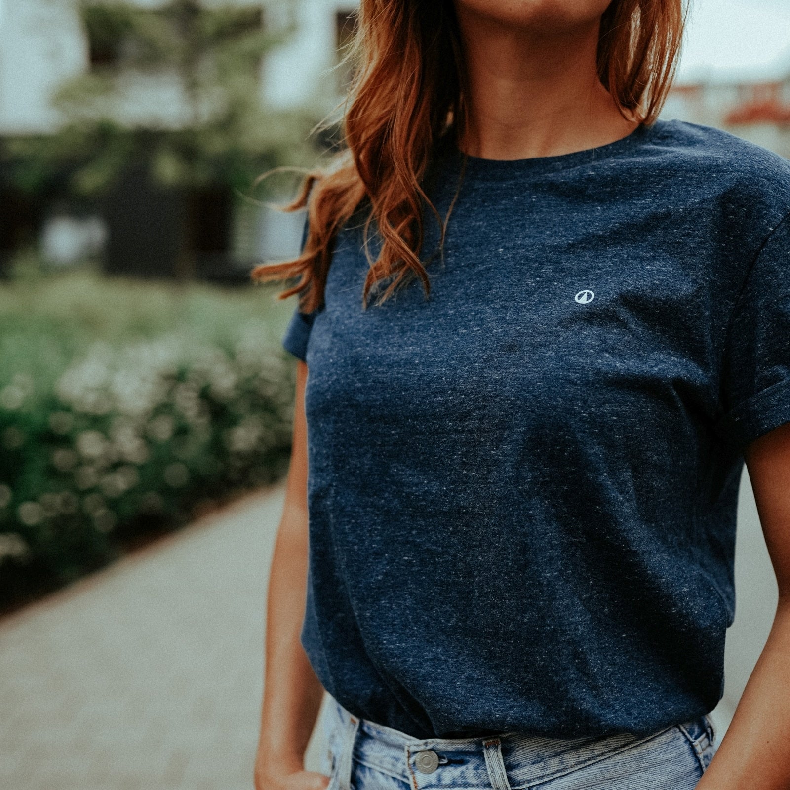 NORDLICHT Alva Rundhals T-Shirt Körpernah Bio-Baumwolle