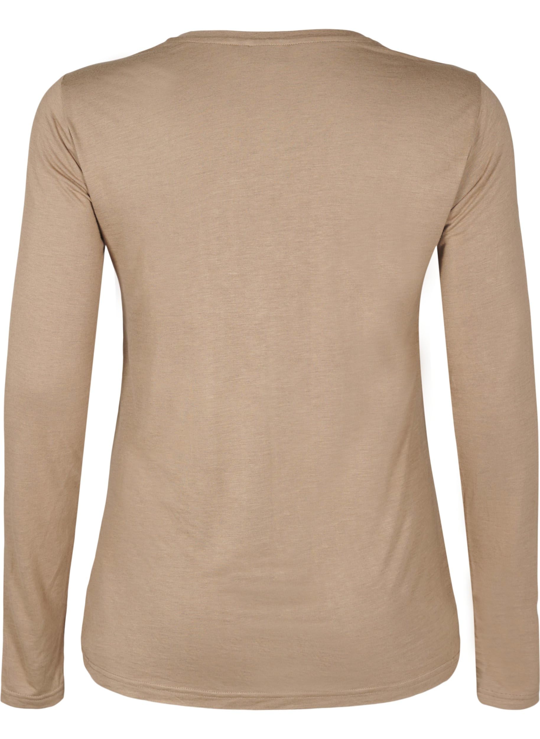 Zizzi Blouses Shirts Bluse Wolle Viskose Fossil 42-56