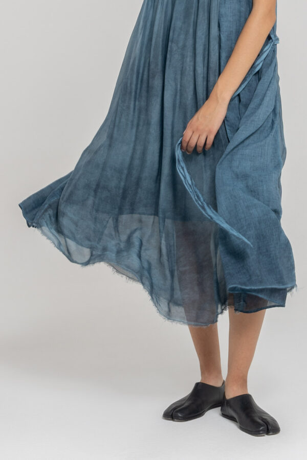 Sanctamuerte Abiti Abito Lungo Maxikleid lang