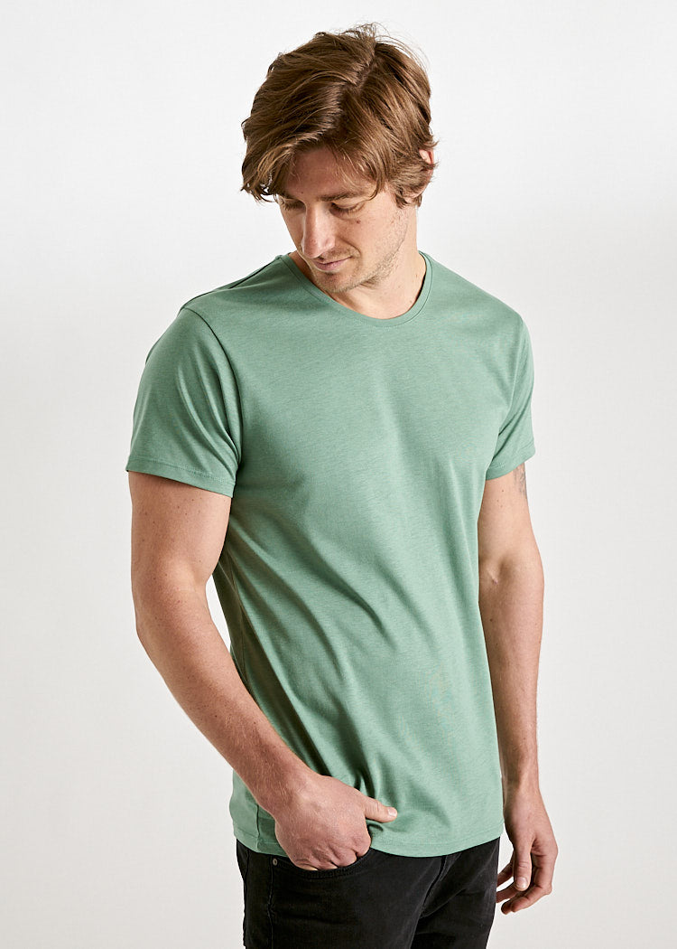 Wijld Woodshirt Alex T-Shirt Herren Comfrey Green