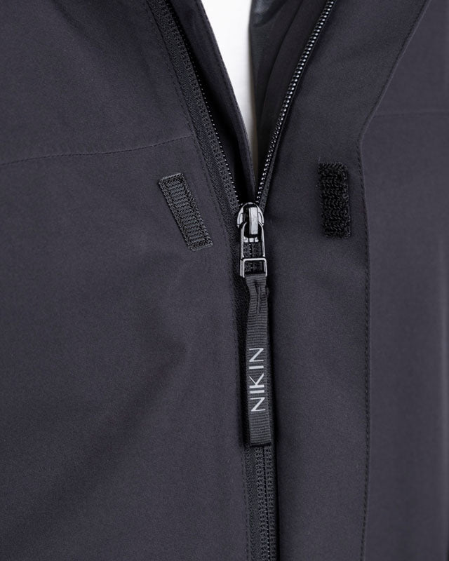 NIKIN TreeJacket Rain Herren Regenjacke Schwarz wasserdicht