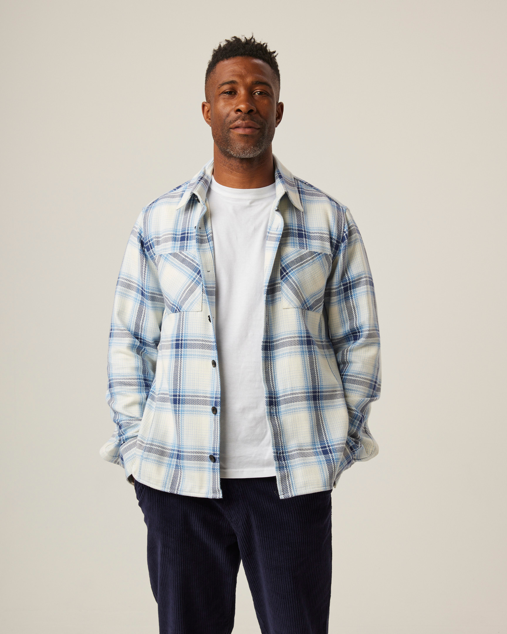 Peregrine Blunt Overshirt Hemdjacke Harry Check M