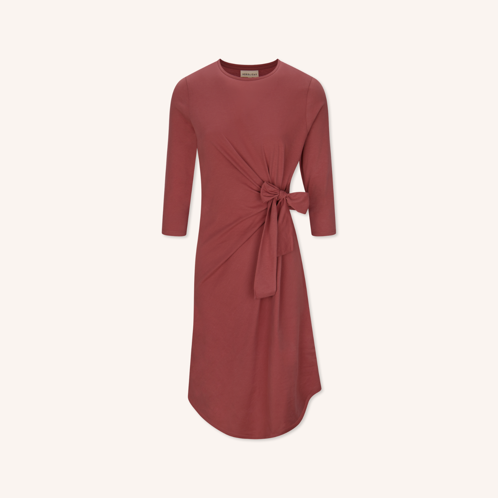 Nordlicht Greta Jersey Wickelkleid Langarm Damen Bio