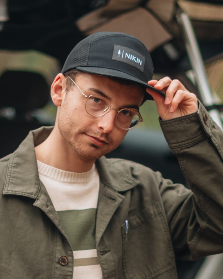 NIKIN TreeCap 7Panel Trucker Cap NIKIN Black schwarz One Size