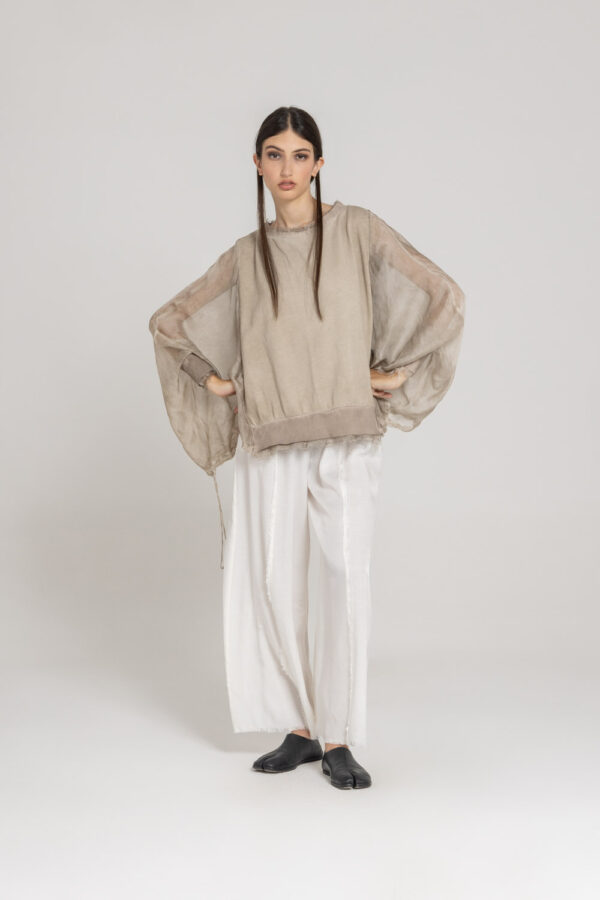 Sanctamuerte Capispalla Blazer Over Pullover Baumwolle