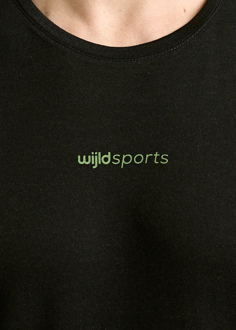 Wijld Arian Sleeveless Sportshirt Herren Schwarz