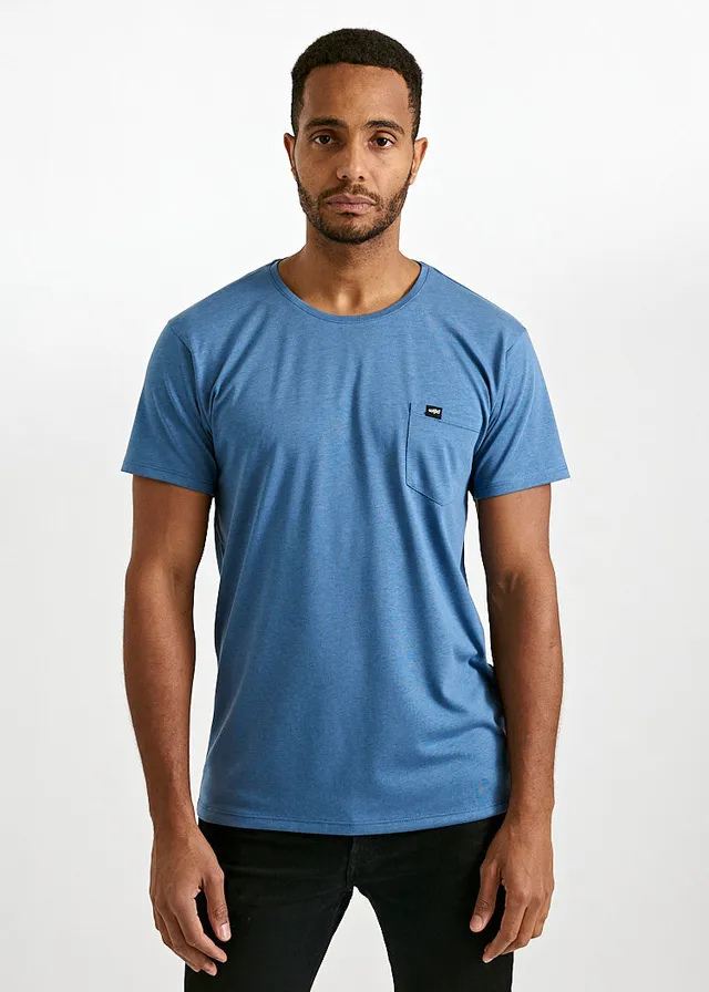 Wijld Woodshirt Alex Pocket Herren T-Shirt Bijout Blue