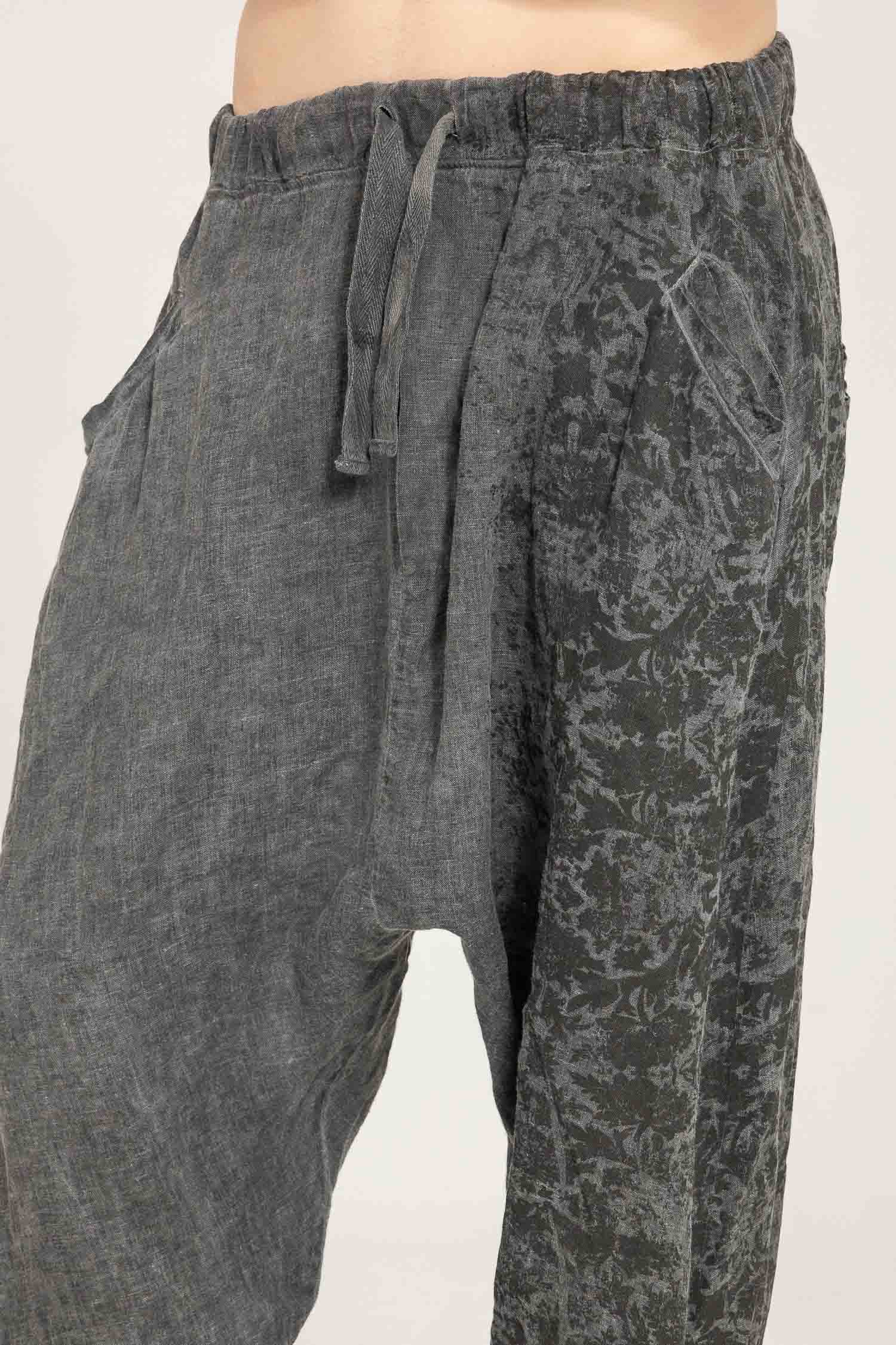Sanctamuerte Pantaloni Pantalone Hose tiefer Schritt Degradé