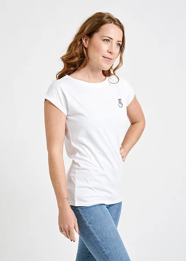 Wijld Elena Heart Sign Woodshirt Damen Lyocell