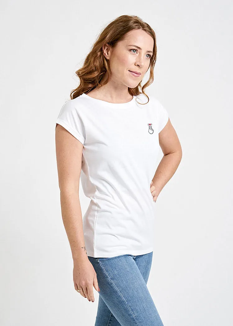 Wijld Elena Heart Sign Woodshirt Damen Lyocell