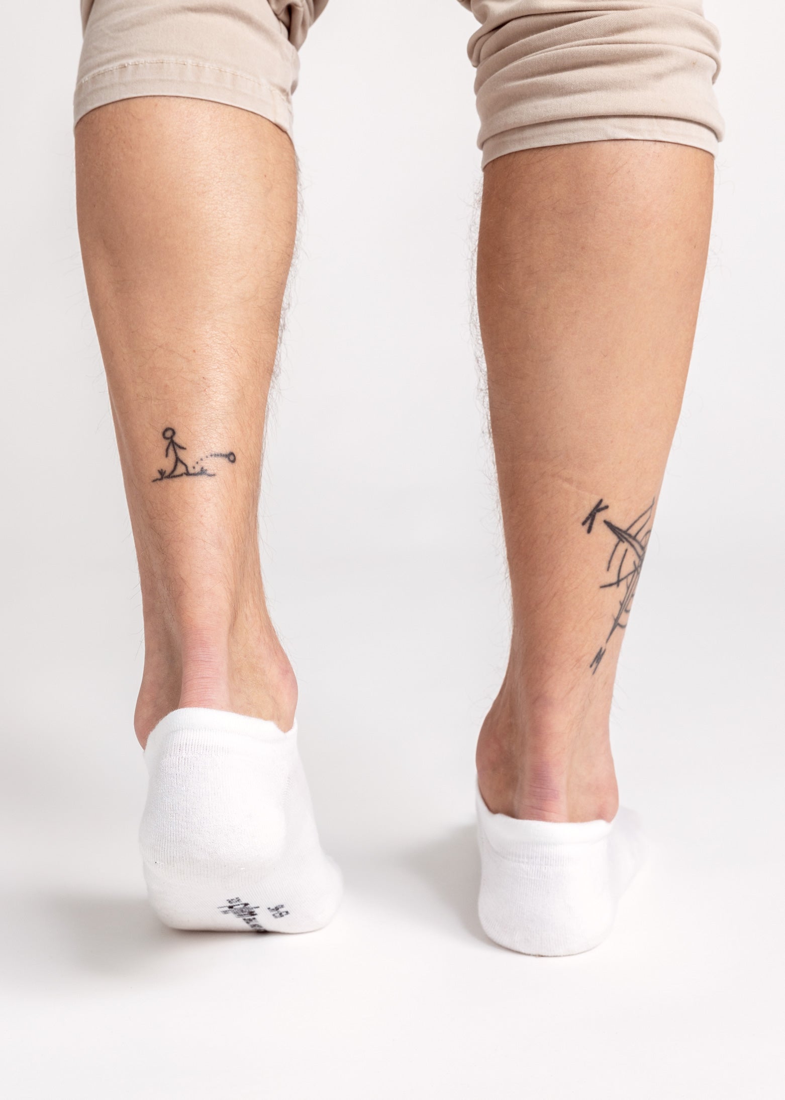 Wijld Woodsocks Sneakersocken Bright White Lyocell-Bio-Baumwolle