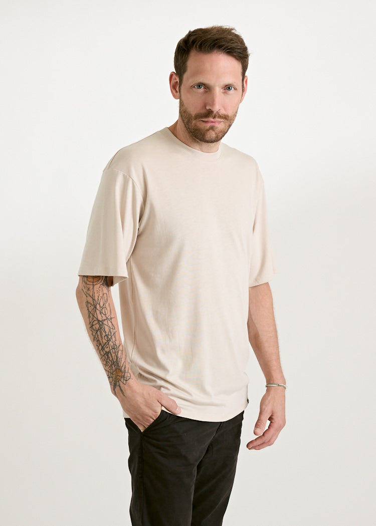 Wijld WoodShirt James Pumicestone Herren T-Shirt Lyocell