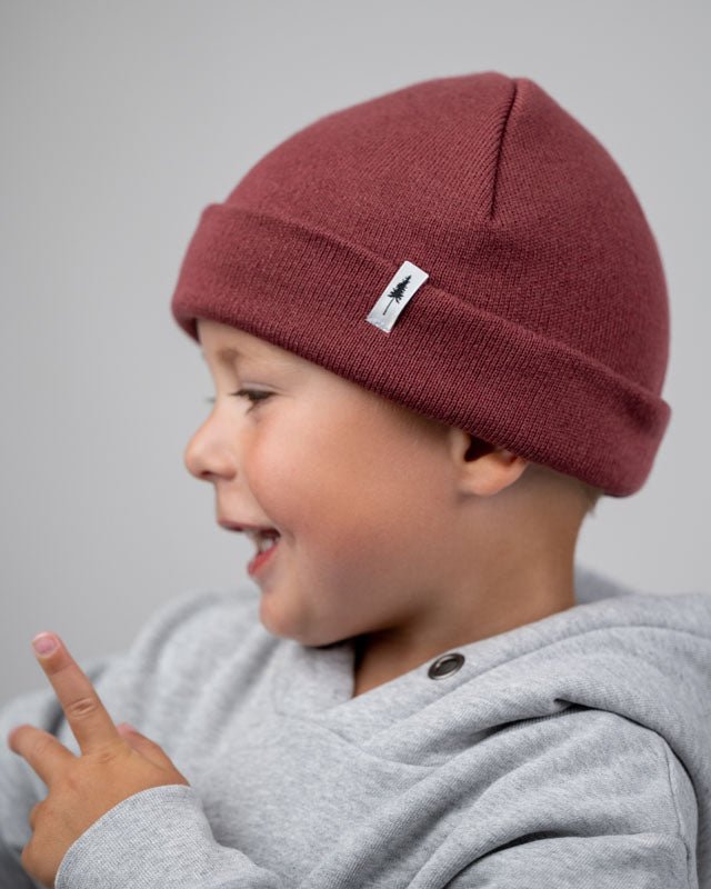 NIKIN Treeanie Kids Blush Beanie rosa Baumwolle