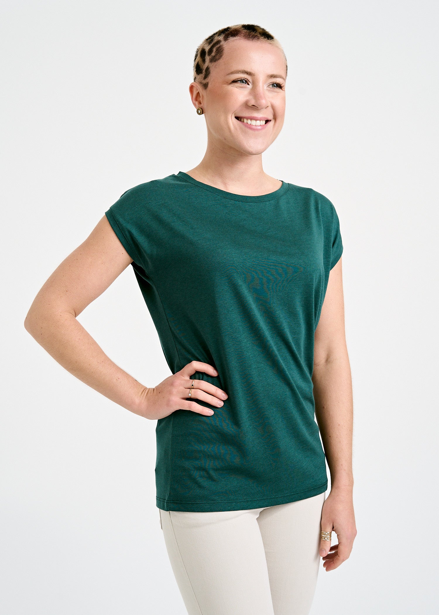 Wijld Elena Sea Moss Damen Shirt Überschulter