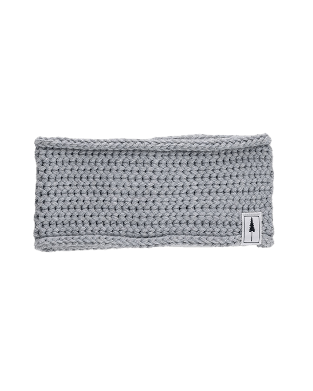 NIKIN TreeHeadband Stirnband Light Grey Mel – Fleece