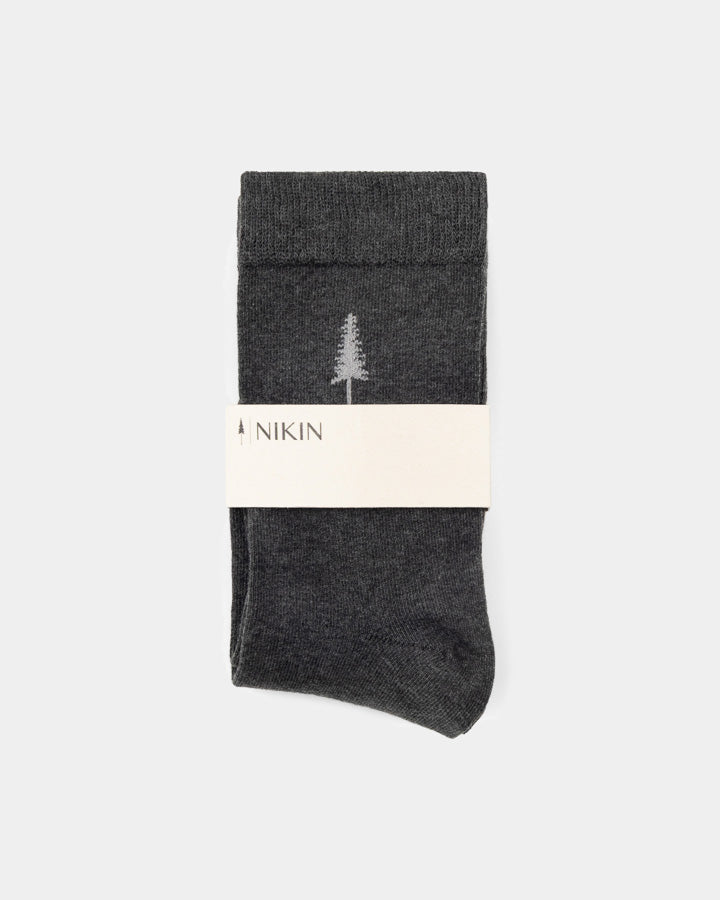 NIKIN TreeSocks Standard Socken dunkelanthrazit 2er Bundle
