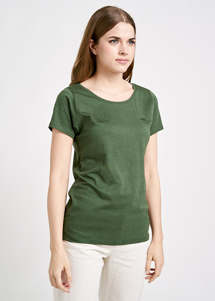 Wijld WoodShirt Lena Black Forest Damen Shirt Loose