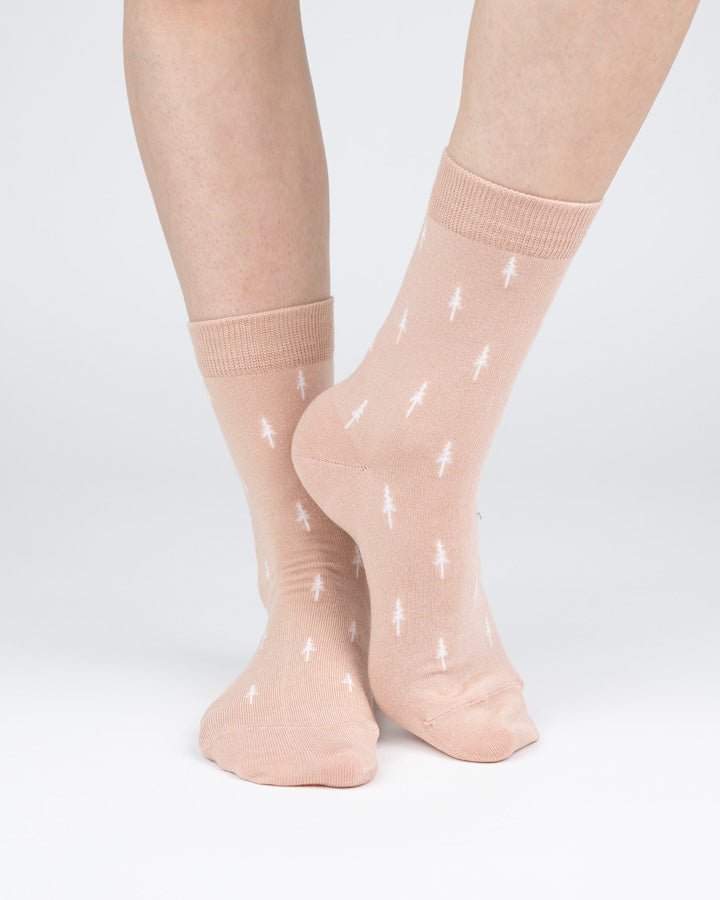 NIKIN TreeSocks Standard Allover Socken Rose Bambus 36-40