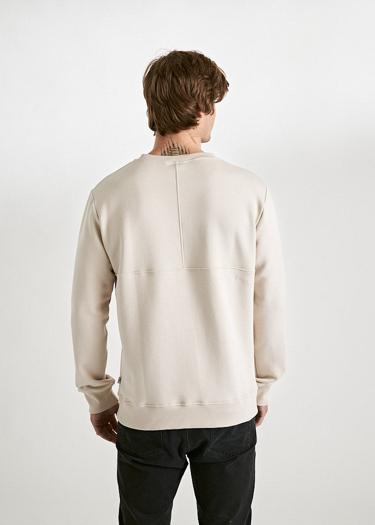 Wijld Sweater Till Pumice Stone Herren Pullover Stickerei
