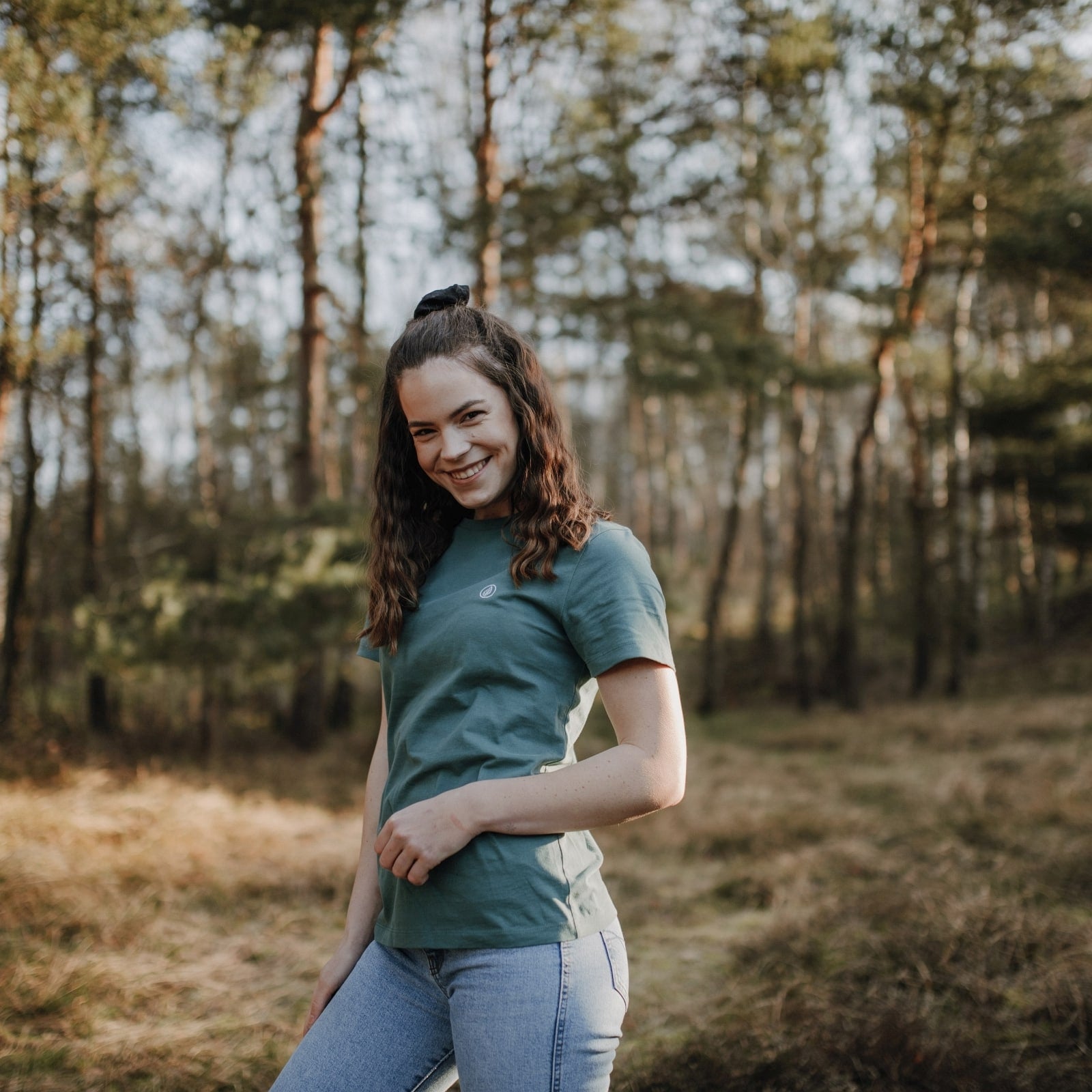 Nordlicht Alva Nature Rundhals T-Shirt Bio-Baumwolle