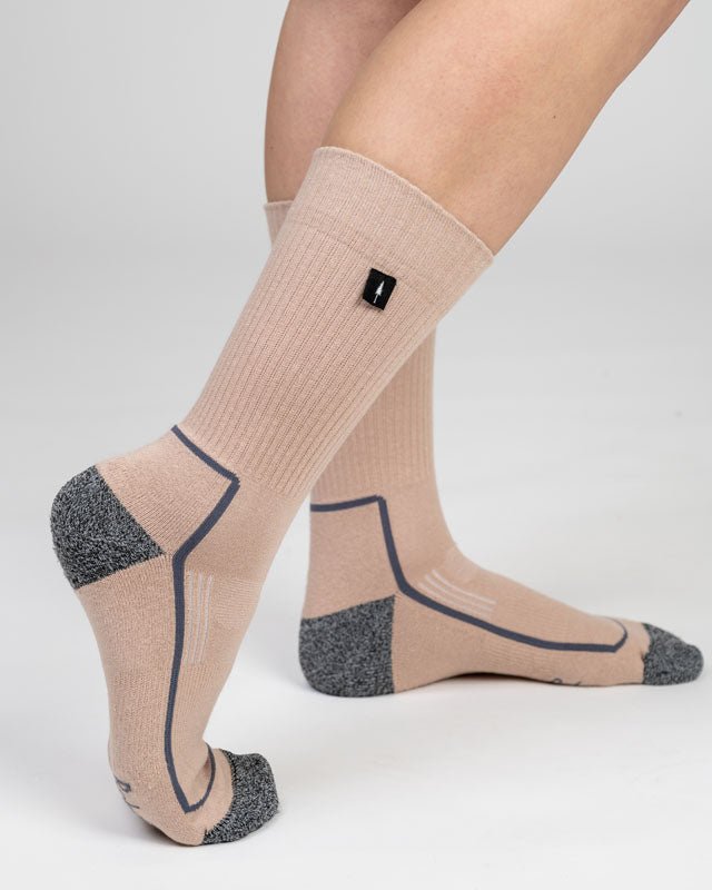 NIKIN TreeSocks Outdoor Wandersocken Beige 39-41