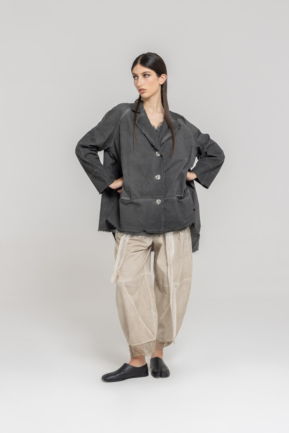 Sanctamuerte Capispalla Blazer Over Bull Baumwolle