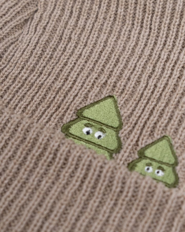 NIKIN Treeanie TreeBuddy Kinder Mütze Light Taupe