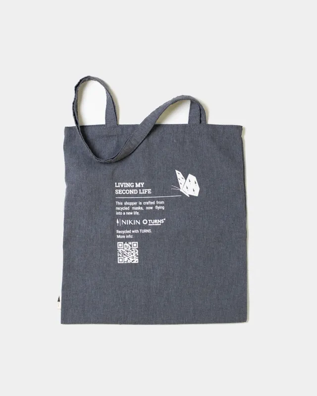 NIKIN TreeShopper Upcycling Tasche Dunkelgrau Upcycling