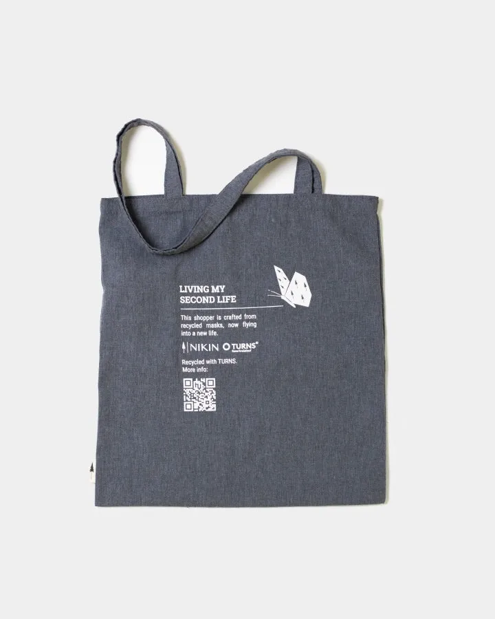 NIKIN TreeShopper Upcycling Tasche Dunkelgrau Upcycling