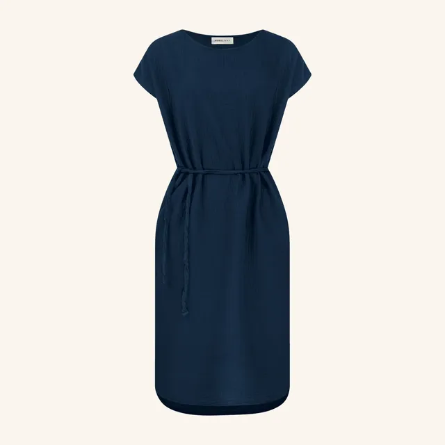 NORDLICHT Elin Musselin Kleid Bio-Baumwolle