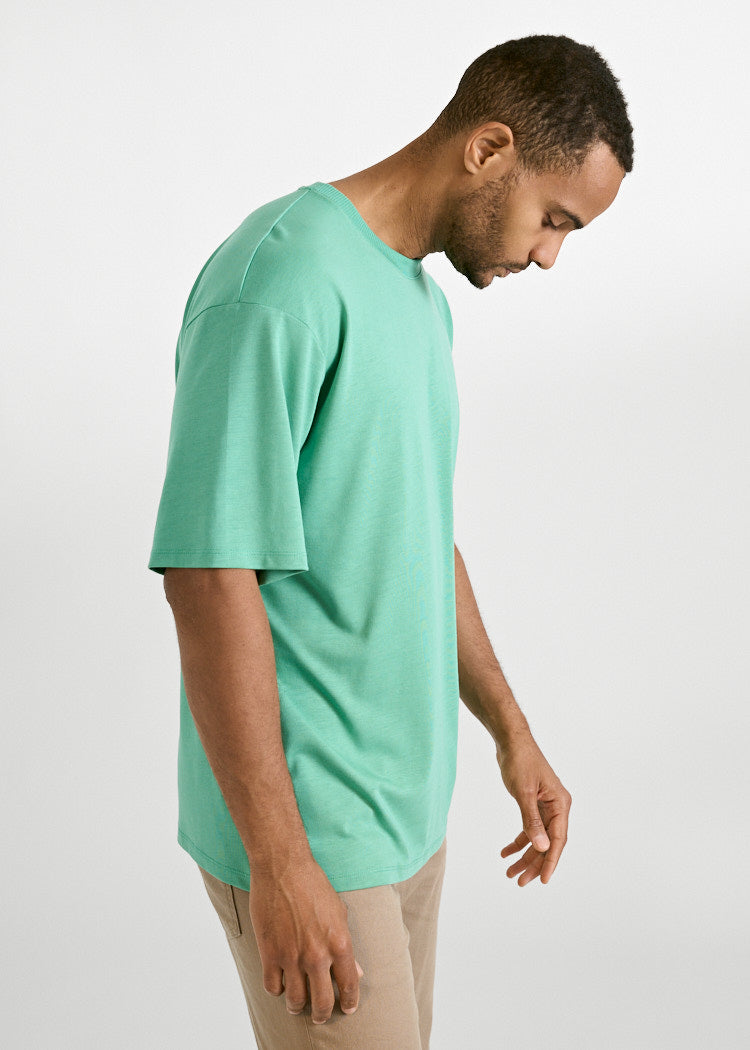 Wijld James WoodShirt Herren Winter Green Lyocell
