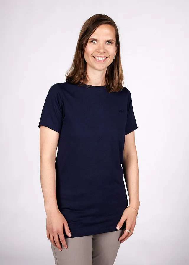 Wijld Maritim Blue Damen Longsleeve Holz Slim