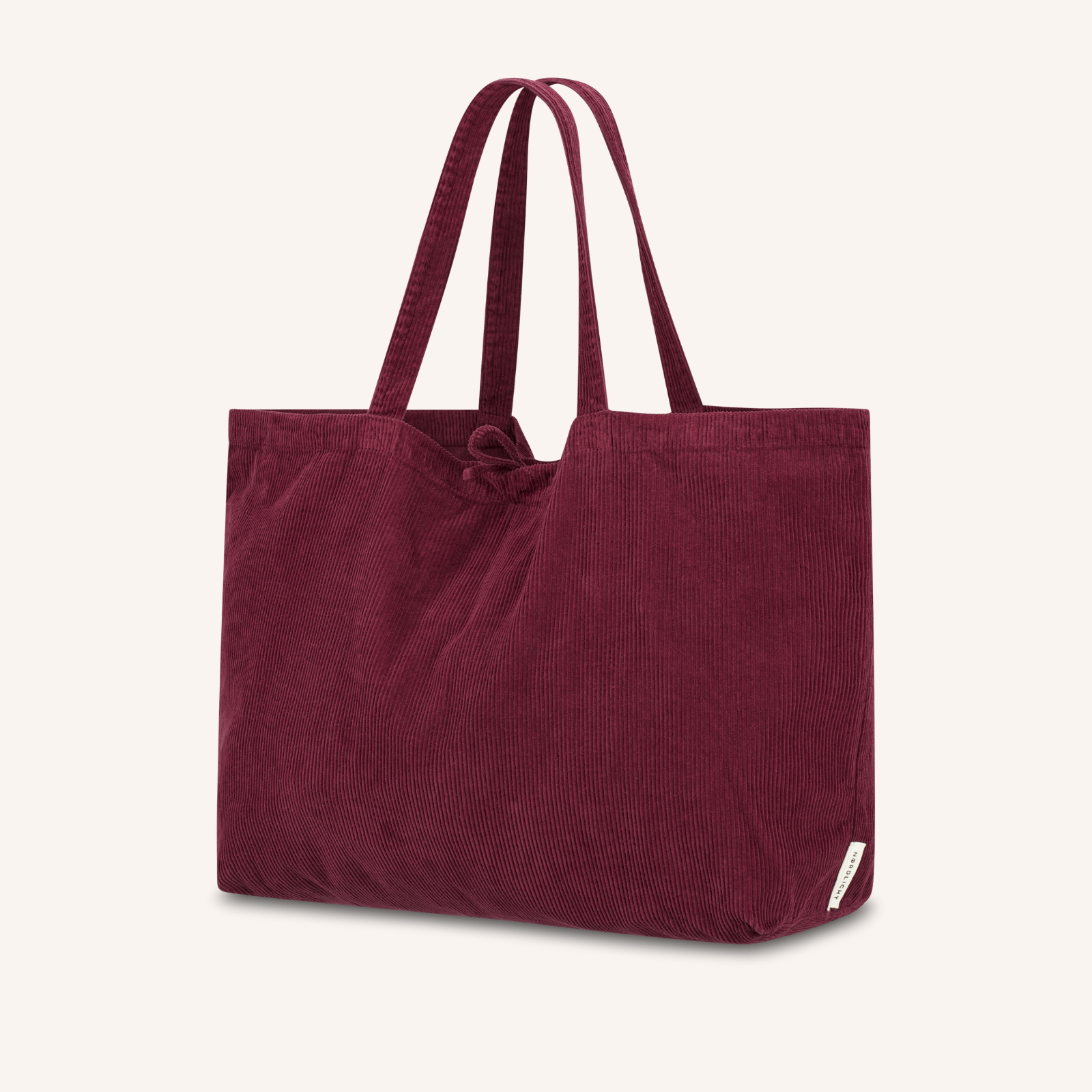 NORDLICHT Mari Cordtasche Shopper Bordeaux Rot