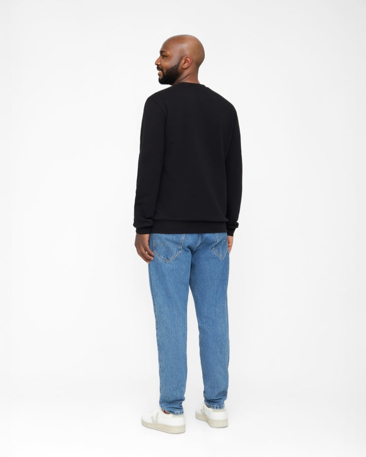 NIKIN TreeSweater Black Sweater Schwarz Bio-Baumwolle