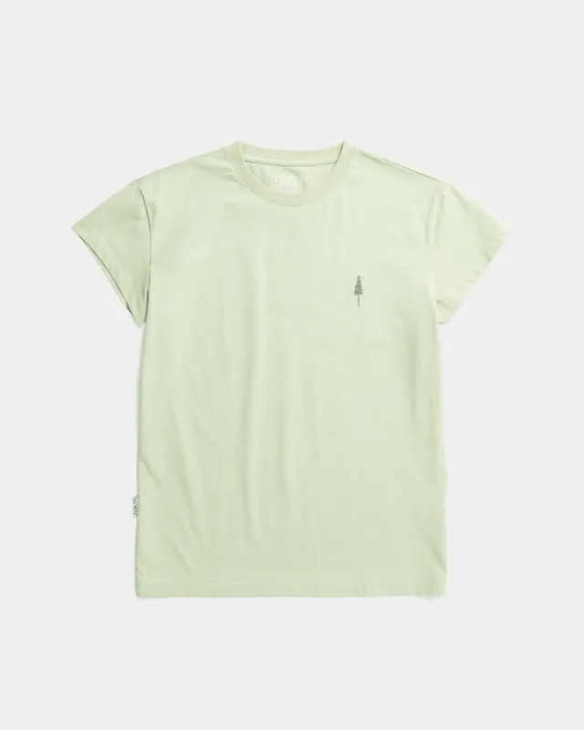 NIKIN TreeShirt Women T-Shirt Cool Matcha Bio-Baumwolle
